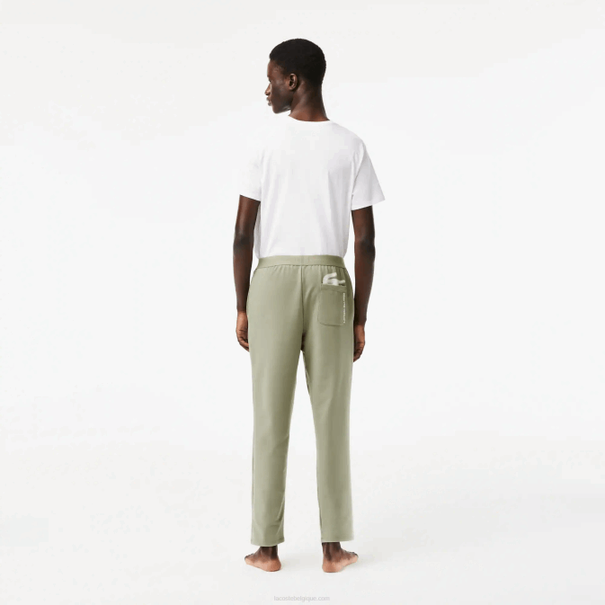 vert kaki g21 V6HV545 Hommes Lacoste pantalon de jogging à logo