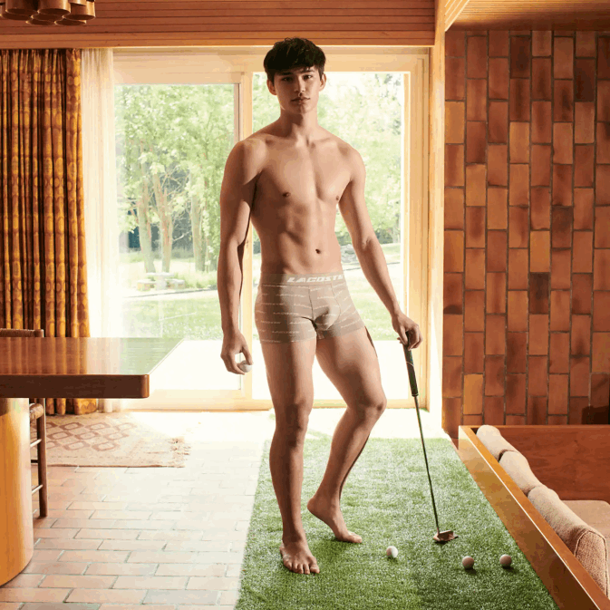 vert kaki gris chine gc9 V6HV467 Hommes Lacoste Lot de 3 boxers taille contrastante