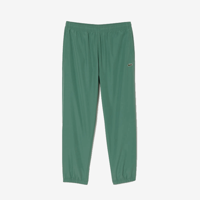vert kaki kx5 V6HV331 Hommes Lacoste pantalon de survêtement déperlant coupe classique