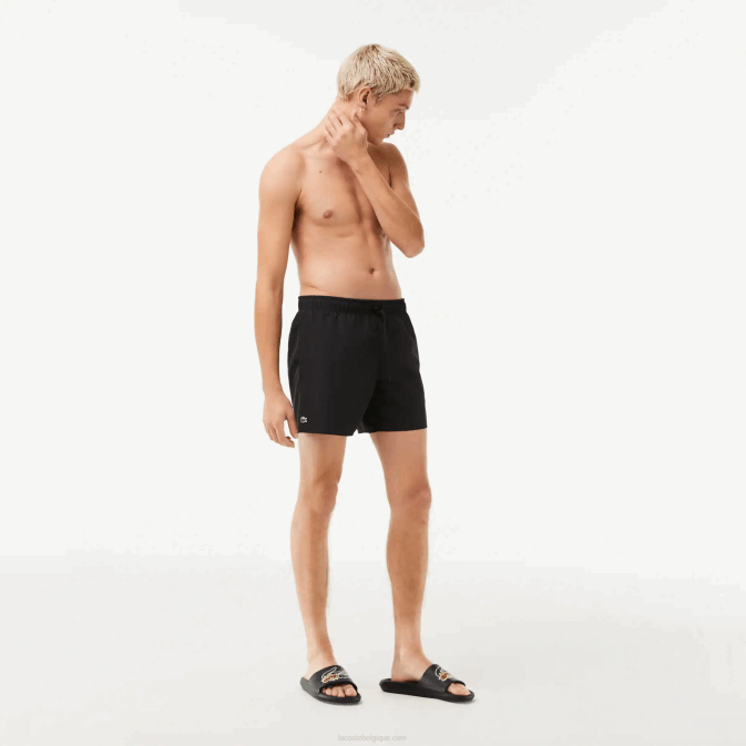 vert noir 964 V6HV534 Hommes Lacoste short de bain léger à séchage rapide