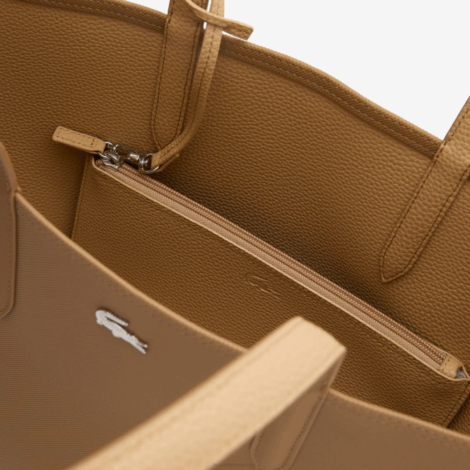 viennois feuillu k60 V6HV2778 femmes Lacoste sac cabas bicolore réversible anna