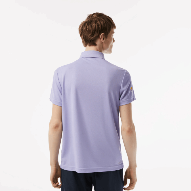 violet 3k0 V6HV207 Hommes Lacoste polo en piqué sport miami open edition