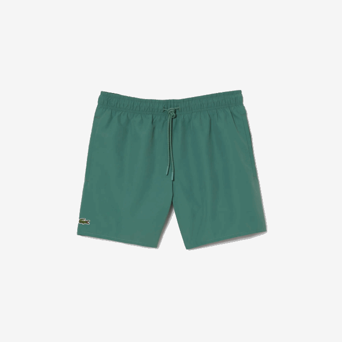 wij vert kaki V6HV546 Hommes Lacoste short de bain léger à séchage rapide